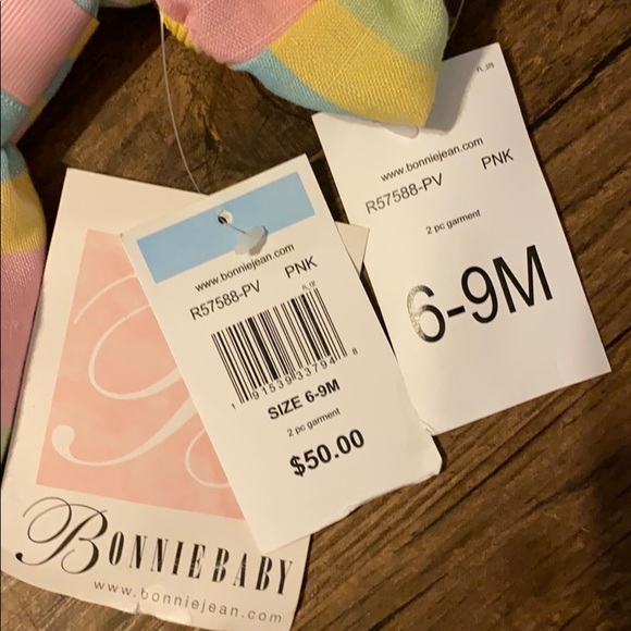 6-9 month Bonnie Baby dress - Picture 2 of 3